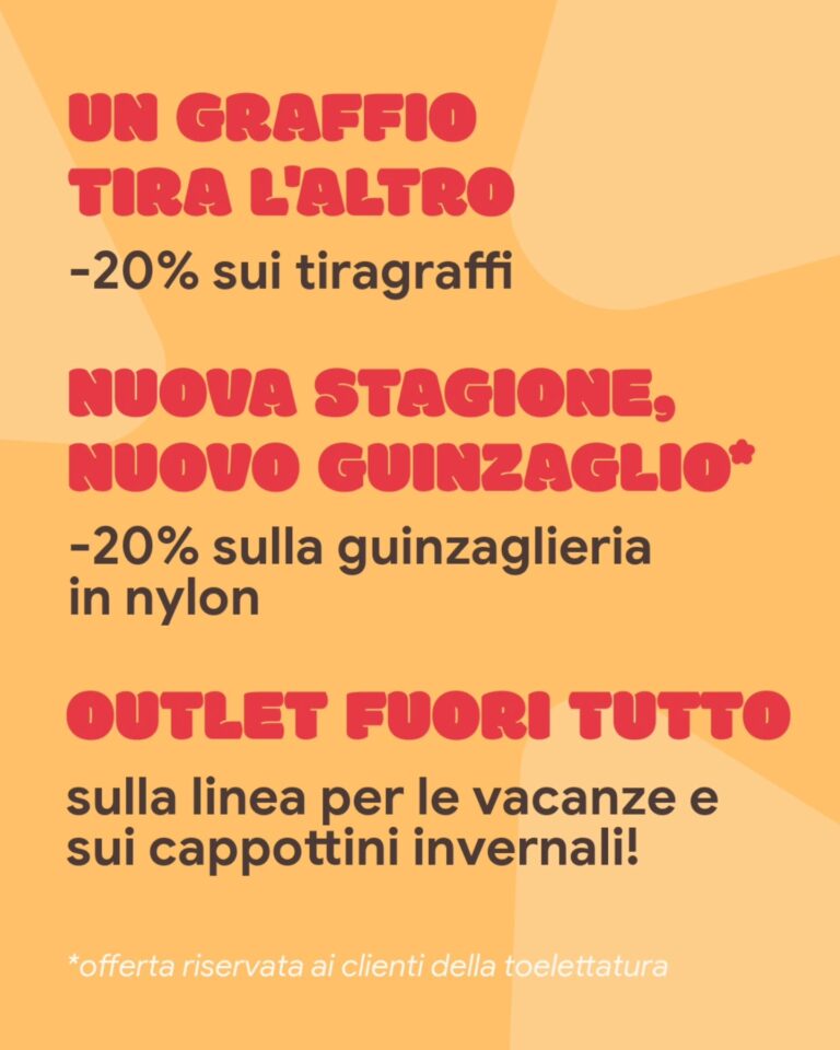 promo passione pet settembre 2026