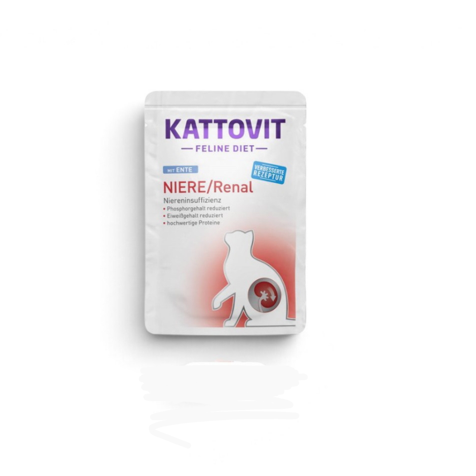 Kattovit Umido Gatto Renal ANATRA busta 85g