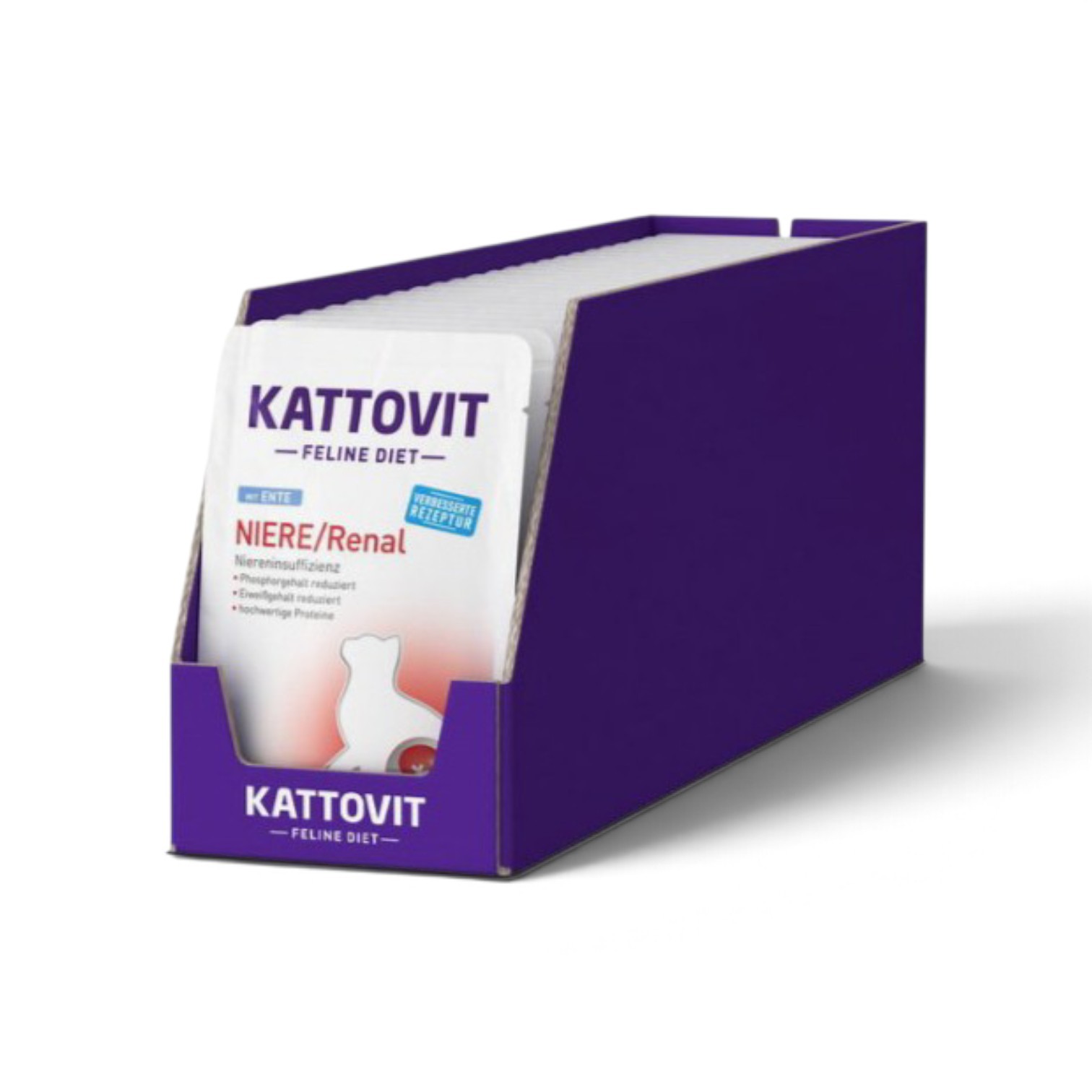 Kattovit Umido Gatto Renal ANATRA busta 85g - immagine 3